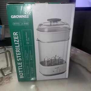GROWNSY White Bottle Sterilizer